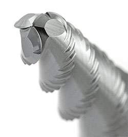 VHM konischer Radius Schruppfräser Typ RG72-530L