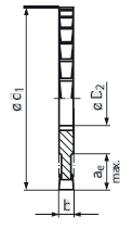 technische Zeichnung Scheibenfraeser RG44-90