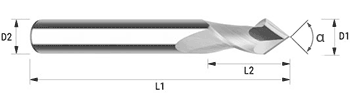 technische Zeichnung Fraeser HT5615