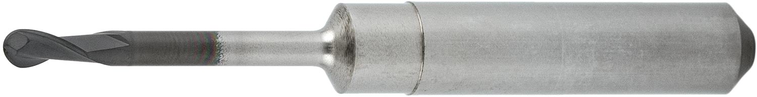 VHM Dental Radiusfräser mit freiem Hals DEN-R2E