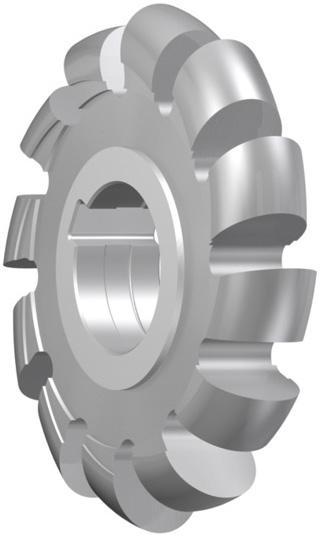 HSS-E Halbrund-Profilfräser konvex RG46-45