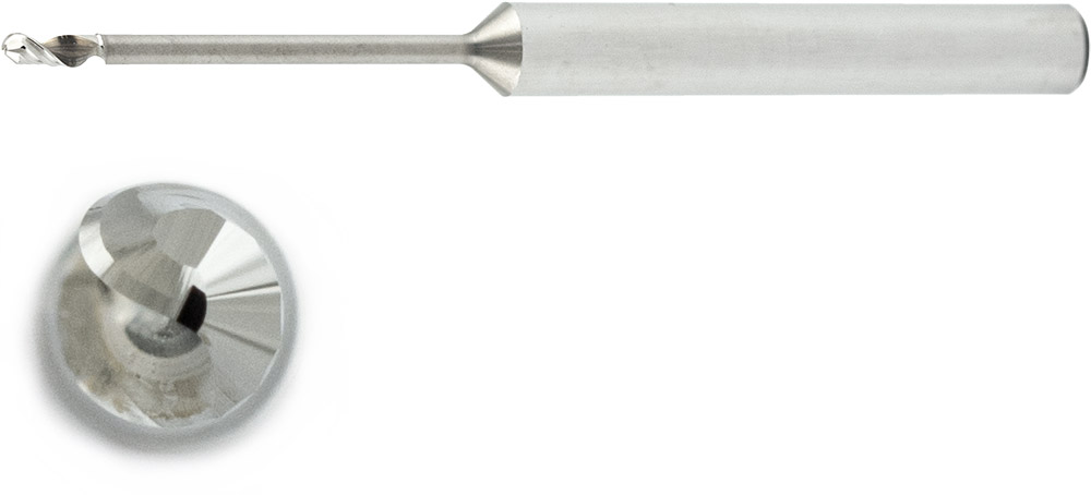 VHM Dental Einzahn-Radiusfräser DEN-Z1