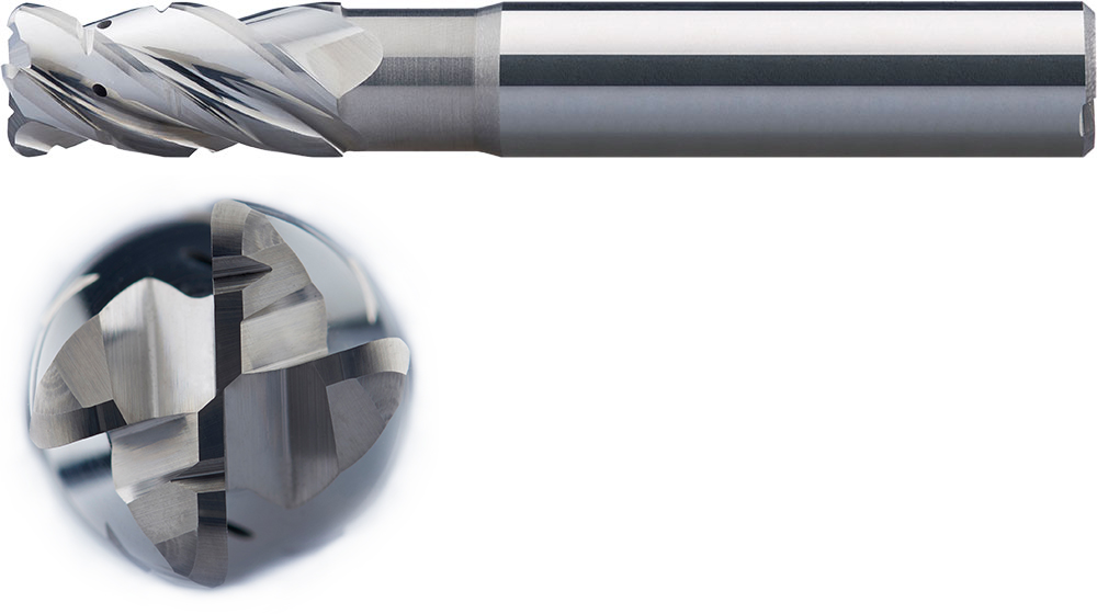 VHM Alu Torusfräser mit IKZN und Spanbrecher K63