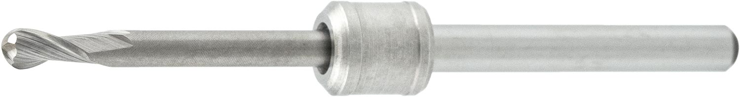 VHM Dental Radiusfräser mit Anschlagring DEN-R2