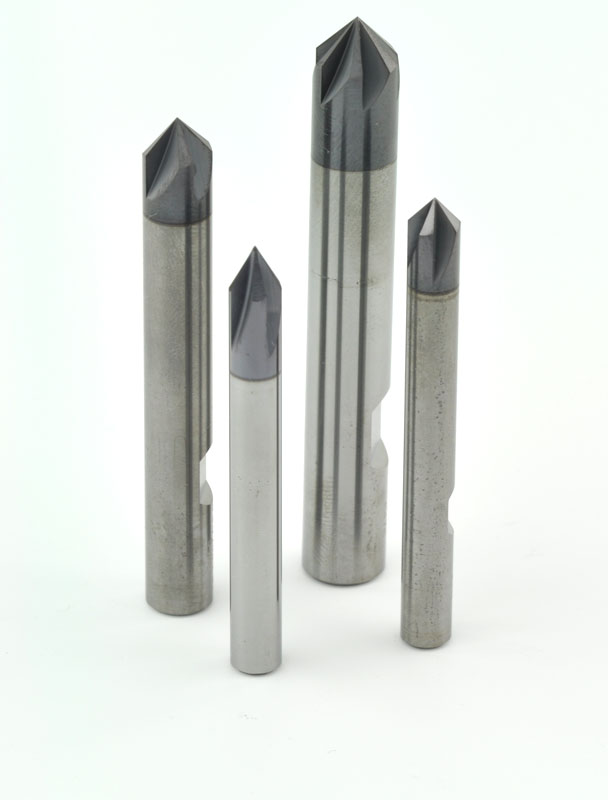VHM Fräser SET: Entgrater-Set mit 90° und 60° entgrater-set