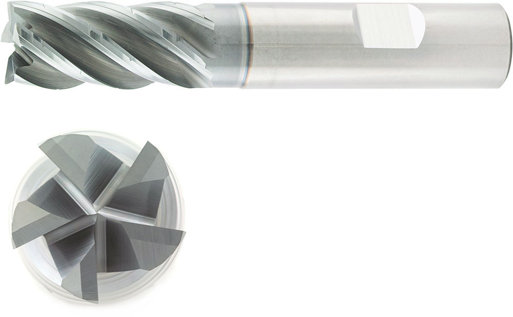 VHM Trochoidalfräser ST 2xD mit Spanbrecher TPC-2D-ST