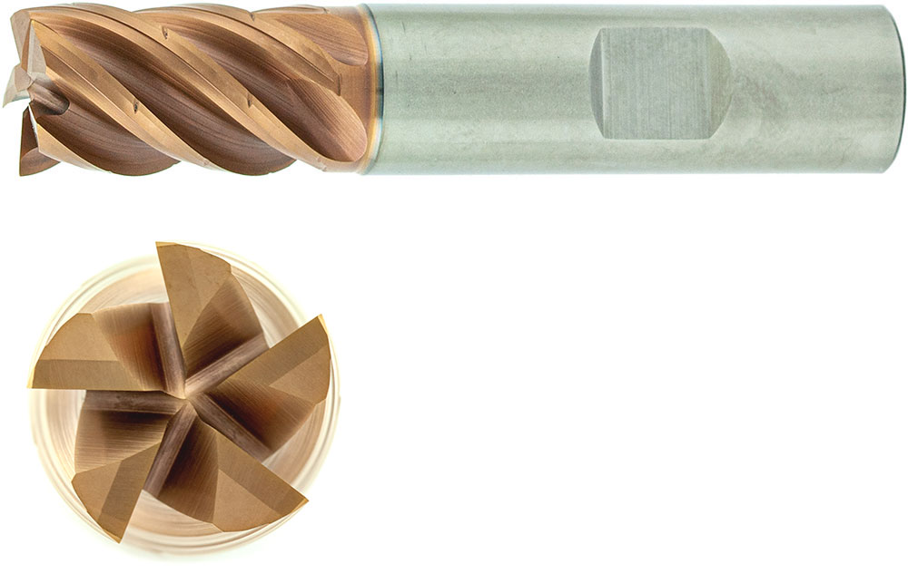 VHM ViperCut Fräser kurz mit Spanbrecher VC5S