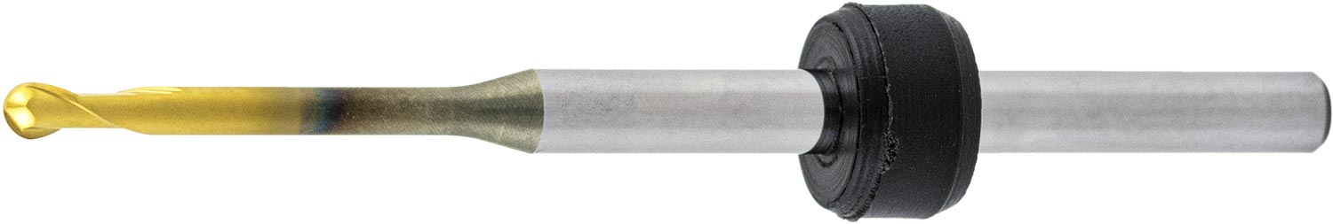 VHM Dental Kugelfräser mit Anschlagring DEN-R2BT